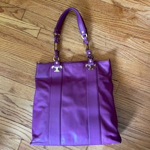 Tory Burch Purple Shoulder Bag